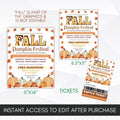pumpkin theme flyers